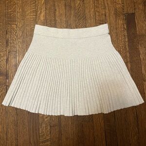 Aerie Knit Pleated Skirt